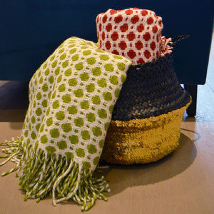 Geometric Wool Throw
