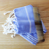 Hammam Cotton Guest Bathrrom Towel- lavender blue