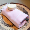 Classic Hammam_ Large  Cotton Beach Towel _ pink